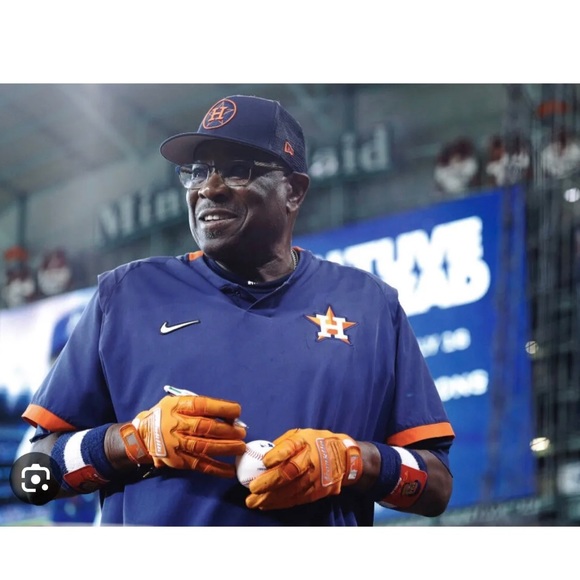 NWT Men Med Nike Astros Authentic On Field Short Sleeve Pullover NKAV-045N - Picture 2 of 6